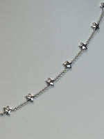 9608864940 Sierra Star Strand Necklace in Rhodium Metal
