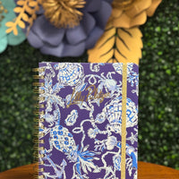 Lilly Pulitzer - Large 17 Month Agenda - Sapphire Pool Barefoot Beachcomber
