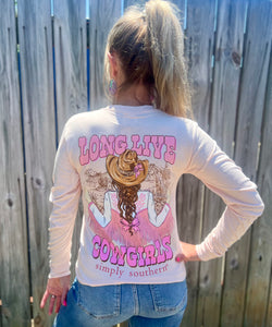 Cowgirl Jacket Long Sleeve Tee