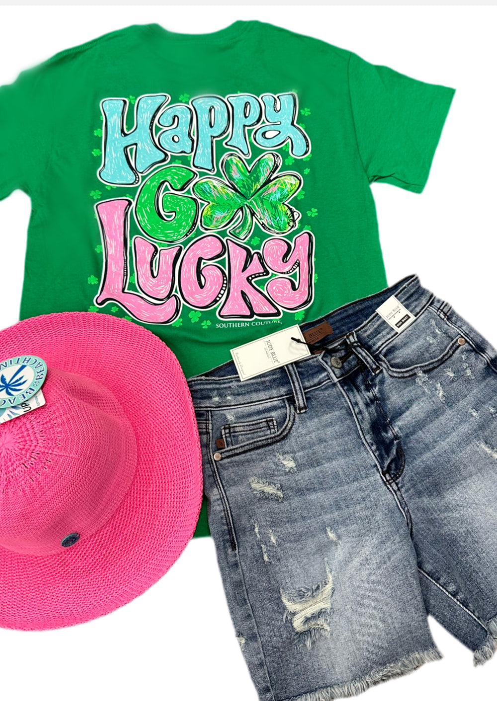 Happy Go Lucky Tee