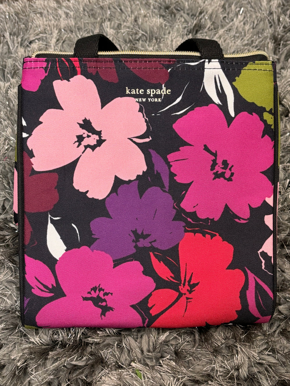 Kate spade lunch tote floral on sale