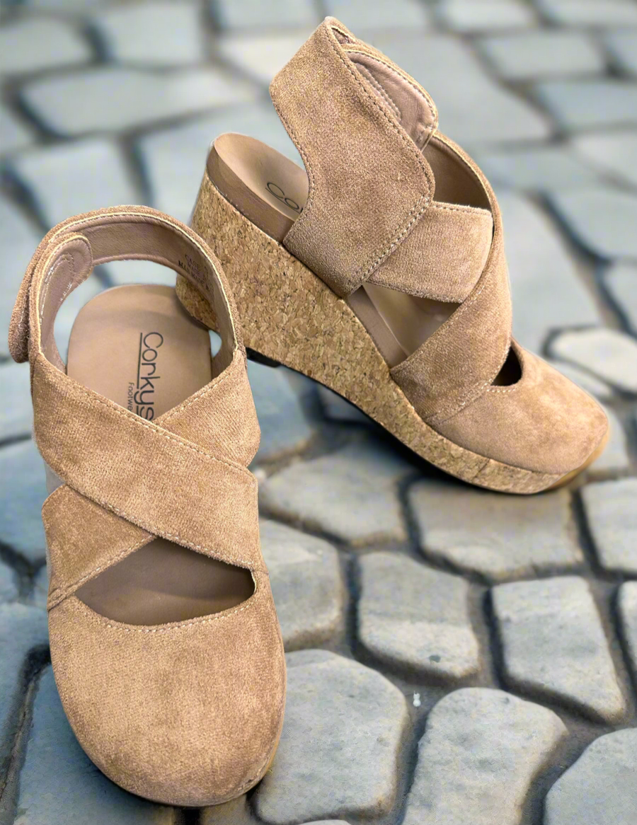 Case Closed - Camel Faux Suede