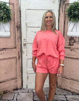 Millie Sweatshirt - Coral
