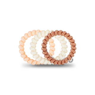 Teleties Spiral Hair Coils - For the love of Nudes