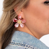 Melon Melrose Earrings
