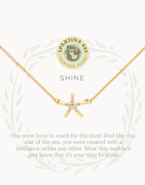 Sea La Vie Shine Necklace Gold