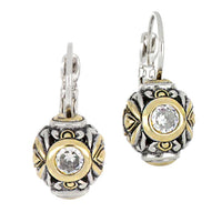 F3066-AF00 - Antiqua Collection - Circle French Wire Earrings