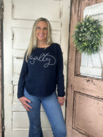 Lulu-B Sweater - Navy Salty (STYN)
