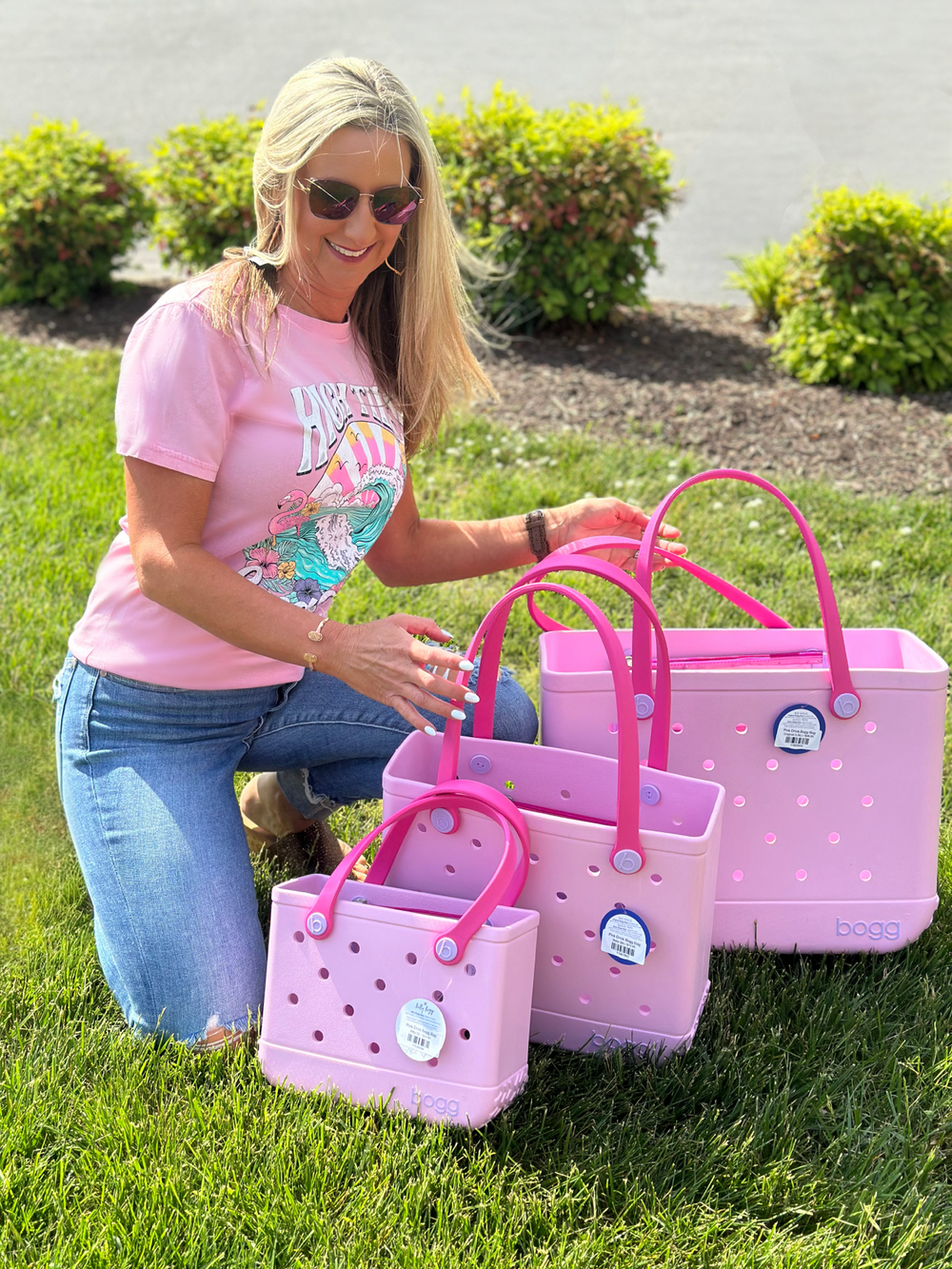 Pink Drink Bogg Bag