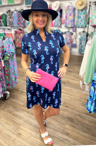 Short Sleeve Travel Dress - SEHN