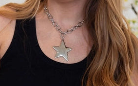 Silver Star Necklace