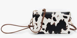 Cow - Riley Crossbody/Wristlet