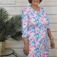 SPX4494 Ruffle Travel Dress - PAFL
