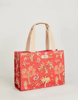 Shopper Tote Lowcountry Fauna Red
