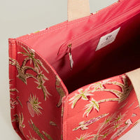 Shopper Tote Lowcountry Fauna Red