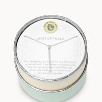 Sea La Vie Unstoppable/Vertical Bar Necklace Silver