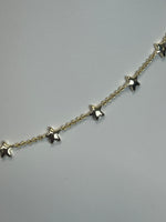 Sierra Star Strand Necklace in Gold Metal
