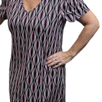 SPX4552 Puff Sleeve Dress - DTNU