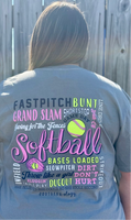 Softball Sayings Tee
