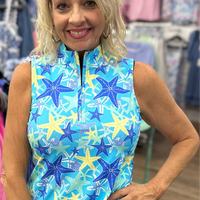 Sleeveless Zip Top - SESF
