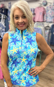 Sleeveless Zip Top - SESF