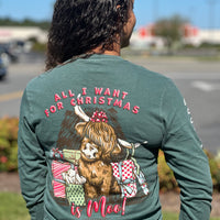 All I Want for Christmas Long Sleeve Tee