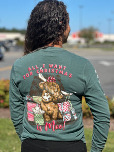 All I Want for Christmas Long Sleeve Tee