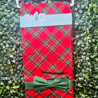 Christmas Plaid Tea Towel