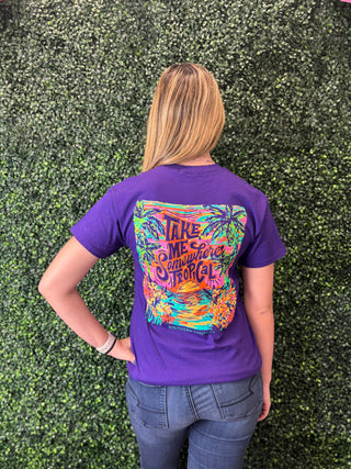 Take Me Somewhere Tropical Tee
