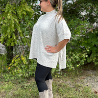 Rebecca Sweater - Grey Speckled