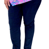 Suede Pants - NVY