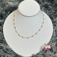 9608864291 Sierra Star Strand Necklace in Gold Metal