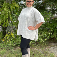 Rebecca Sweater - Grey Speckled