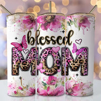 Blessed Mom with Butterflies 20oz Tumbler
