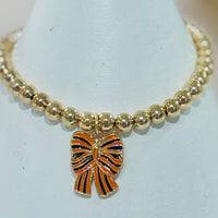 Halloween Bow Stretch Bracelet