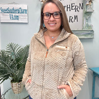 Simply Soft Full Zip Jacket - Desert