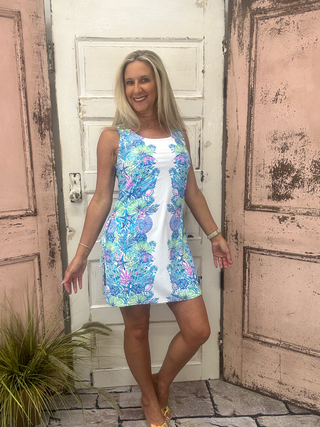 Amari Skirted Romper Nautical Escape

Skirted romper with built-in shorts

Lightweight breathable romper

Nylon spandex summer romper

UPF50+ sun protection romper

Zip-back casual romper

Quick-dry wrinkle-free romper

Vacation or beach romper

Breezy summer outfit

Nautical style romper