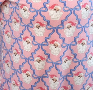 Slip into comfort with our Annie Pajamas, the perfect blend of cozy and cute. This two-piece set features a long sleeve scoop neck&nbsp;top and long pants with a 27” inseam. Designed with an elastic waistband, adjustable drawstring, and side pockets, these pajamas are made from a soft, stretchy blend of 94% polyester and 6% spandex—giving you that just-right feel for lounging or bedtime.