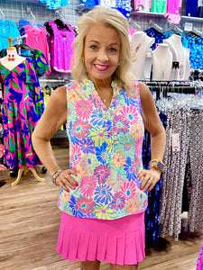 Beachtime - Sleeveless Ruffle Tank LFWL