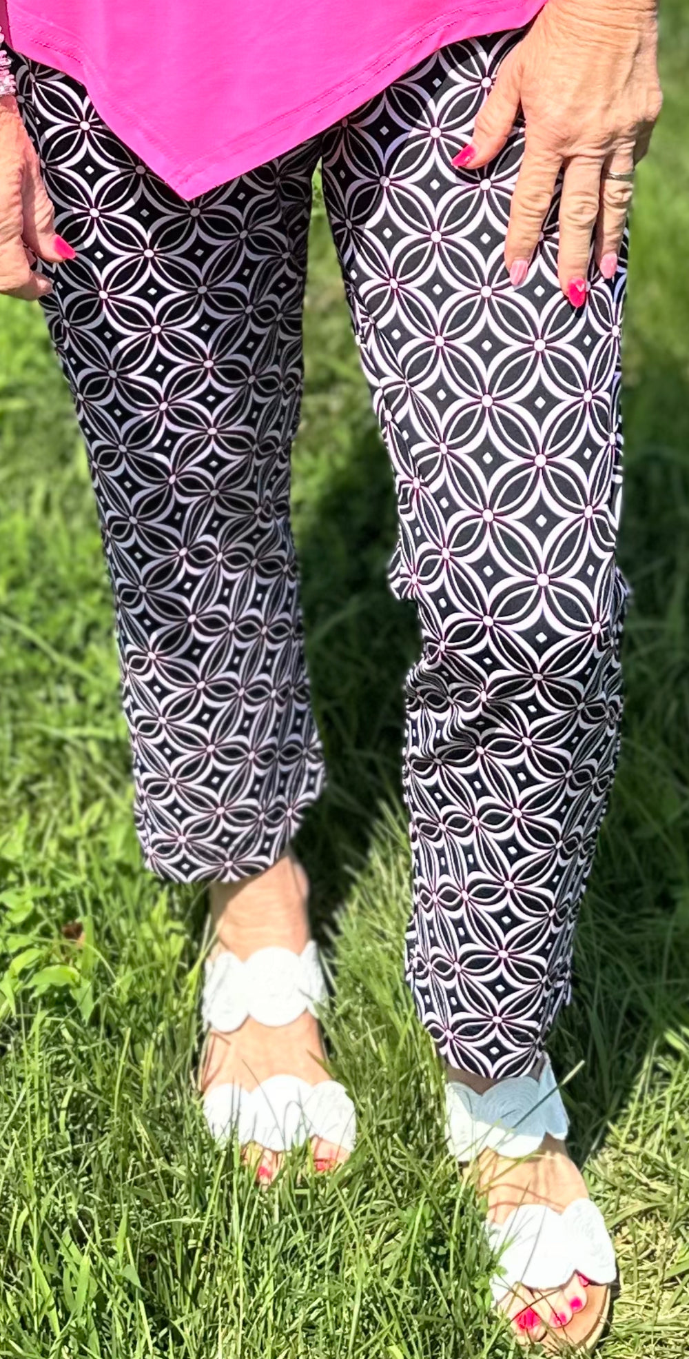 Secret Pocket Detail Capri - GDBP