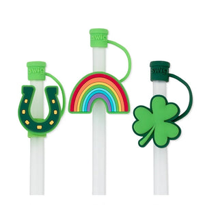 St. Patrick's Day  - Straw Topper Set
