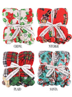 Simply Southern Sherpa Blanket - Holiday
