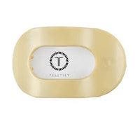 Flat Round Clip - Butter Yellow