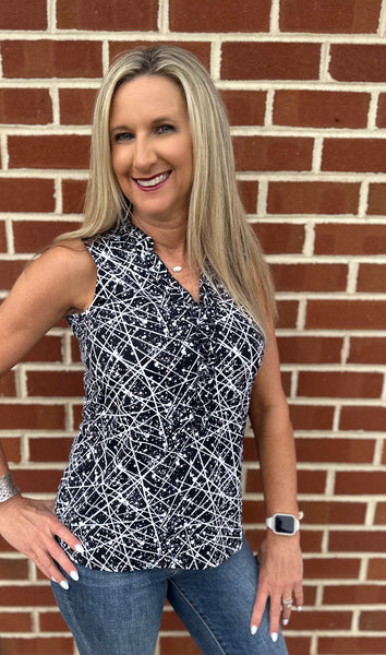 Beachtime - Sleeveless Ruffle Tank LBWH