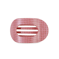 Flat Round Clip - Berry Cozy