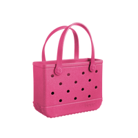 Add a pop of color with the Bogg Bag Watermelon Shimmer! This stylish, durable, & waterproof tote is perfect for beach days, poolside fun, & everyday adventures
