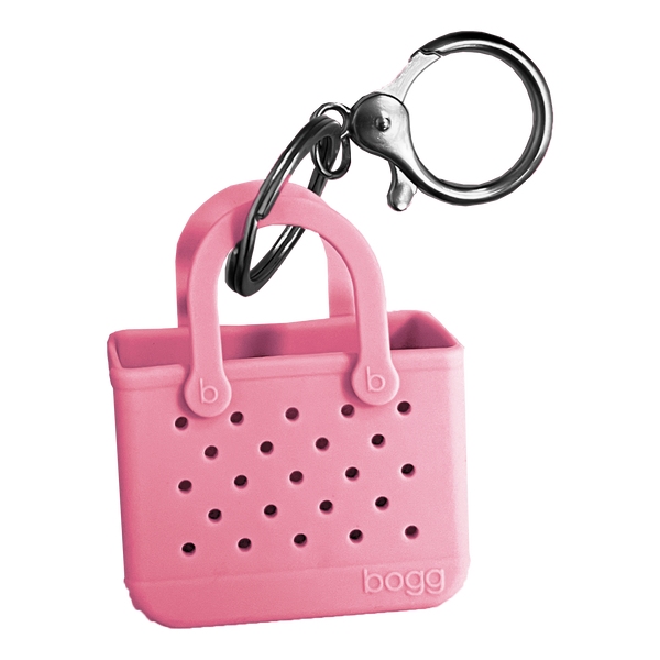 Bogg, but make it mini. We shrunk our iconic tote—down to the buttons and tread bottom and created the cutest keychain ever. The charming accessory can be clipped to zipper pulls, keyrings and more. Perfect for adding an extra dose of fun to your everyday. Collect them all!

Blowing Pink Bubbles