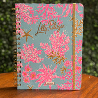 Lilly Pulitzer - Large 17 Month Agenda - Royal Coral
