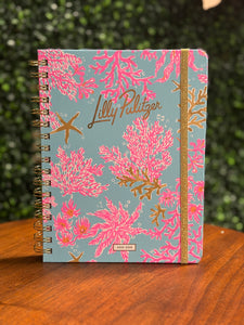 Lilly Pulitzer - Large 17 Month Agenda - Royal Coral