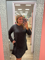 Knit Dress - Charcoal
